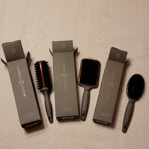 Complex Culture Other - Complex Culture Vegan Boar Bristle Brush Trio